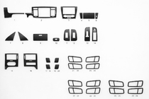 Chevrolet Epica 2006-2014 Nakładki wewnętrzne (kit-1) Orzech zdjęcia 1