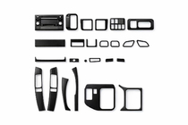 Toyota Land Cruiser Prado 120 2002-2009 Nakładki wykończeniowe do wnętrza auta Aluminium zdjęcia 1