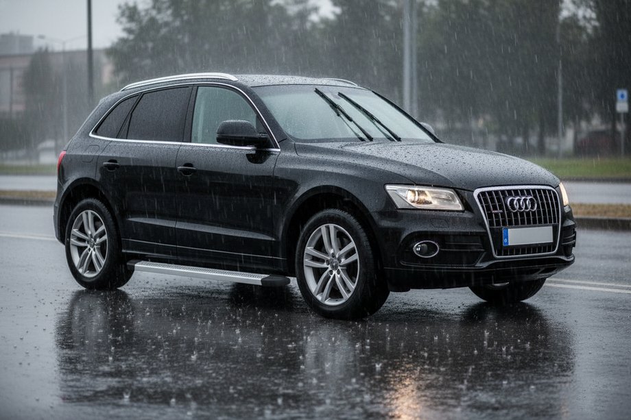 Audi Q5 2008-2017 Progi Boczne Maya V2 (2 szt., Aluminium) Image