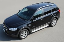 Chevrolet Captiva 2006-2019 Progi Boczne Maya V2 (2 szt., Aluminium) 2006-2015 zdjęcia 1