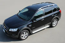 Chevrolet Captiva 2006-2019 Progi Boczne Maya V2 (2 szt., Aluminium) zdjęcia 1