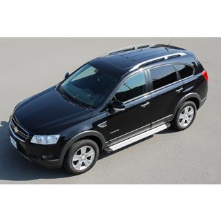 Progi Boczne Maya V2 (2 szt., Aluminium) Chevrolet Captiva 2006-2019 zdjęcia 1