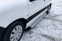 Citroen Berlingo 1996-2008 Progi Boczne Maya V2 (2 szt., Aluminium) zdjęcia 1