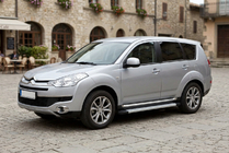 Citroen C-Crosser 2007-2013 Progi Boczne Maya V2 (2 szt., Aluminium) zdjęcia 1