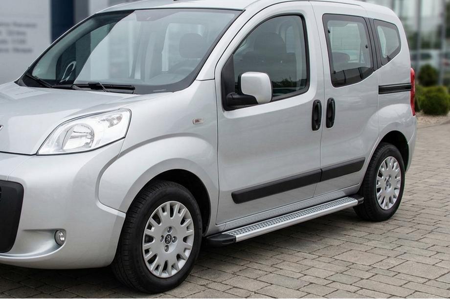 Citroen Nemo 2007-2017 Progi Boczne Maya V2 (2 szt., Aluminium) Image