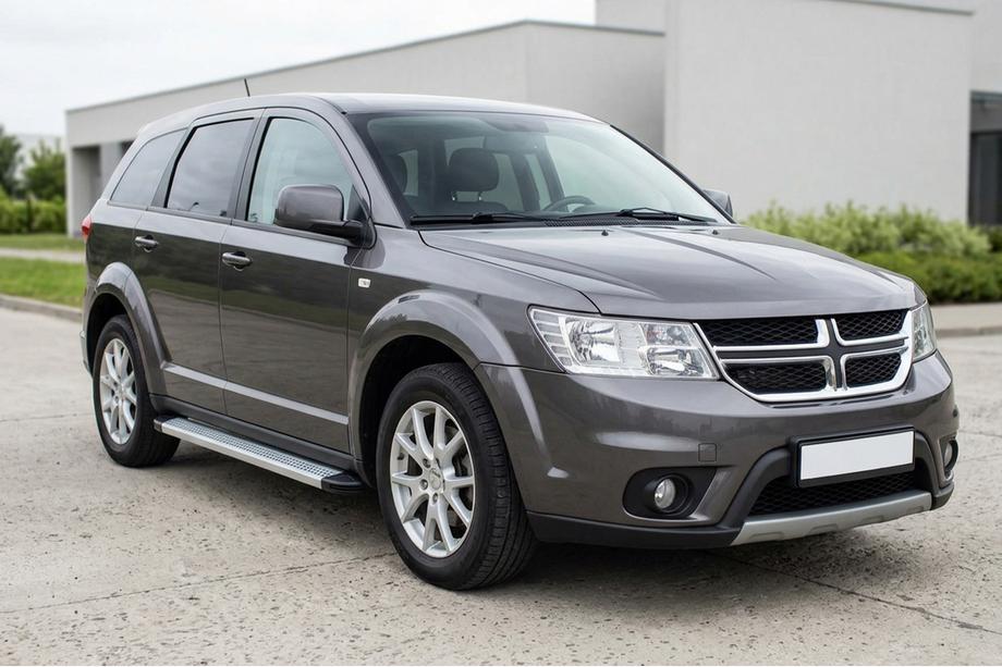Dodge Journey 2008-2020 Progi Boczne Maya V2 (2 szt., Aluminium) Image