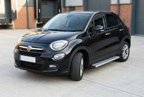 Fiat 500X 2014-2024 Progi Boczne Maya V2 (2 szt., Aluminium) zdjęcia 1