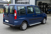 Fiat Doblo I 2005-2010 Progi Boczne Maya V2 (2 szt., Aluminium) zdjęcia 1