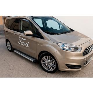 Progi Boczne Maya V2 (2 szt., Aluminium) Ford Courier 2014-2023 zdjęcia 1