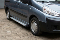 Fiat Scudo 2007-2015 Progi Boczne Maya V2 (2 szt., Aluminium) zdjęcia 1