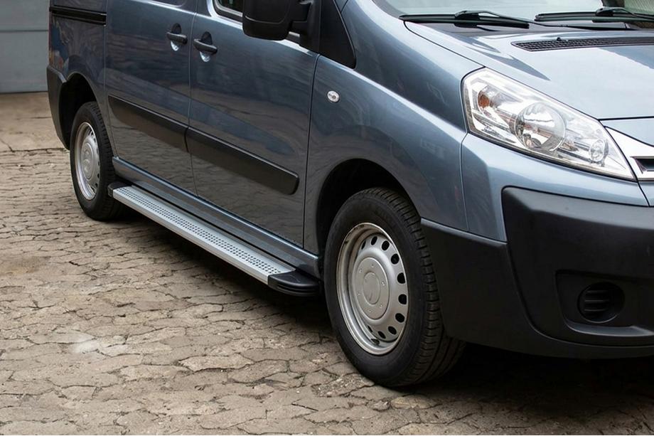 Fiat Scudo 2007-2015 Progi Boczne Maya V2 (2 szt., Aluminium) Image