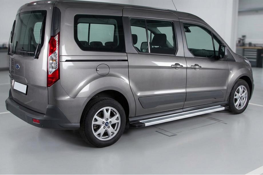 Ford Connect 2014-2021 Progi Boczne Maya V2 (2 szt., Aluminium) Image