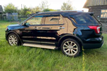 Ford Explorer 2011-2019 Progi Boczne Maya V2 (2 szt., Aluminium) zdjęcia 1