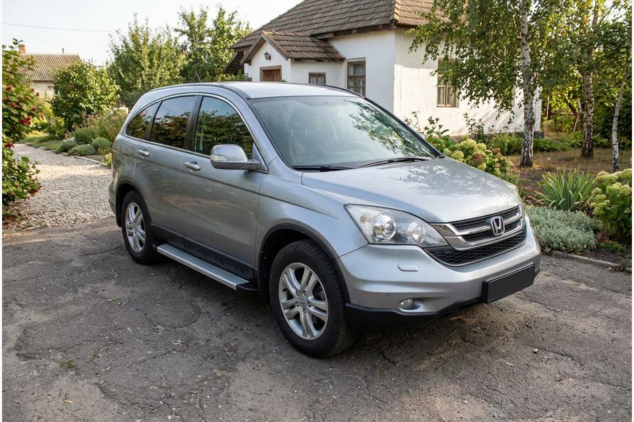 Honda CRV 2007-2011 Progi Boczne Maya V2 (2 szt., Aluminium) Image