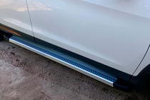 Honda CRV 2012-2016 Progi Boczne Maya V2 (2 szt., Aluminium) zdjęcia 10
