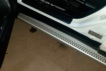 Honda CRV 2012-2016 Progi Boczne Maya V2 (2 szt., Aluminium) zdjęcia 5