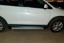 Honda CRV 2012-2016 Progi Boczne Maya V2 (2 szt., Aluminium) zdjęcia 9