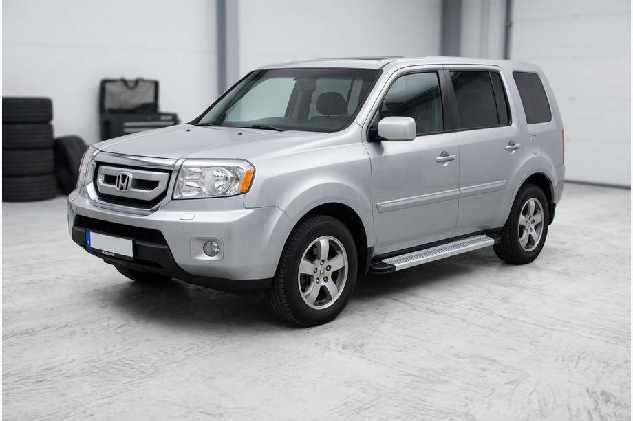 Honda Pilot 2008-2015 Progi Boczne Maya V2 (2 szt., Aluminium) Image