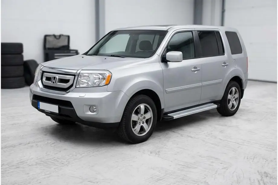 Honda Pilot 2008-2015 Progi Boczne Maya V2 (2 szt., Aluminium) Image