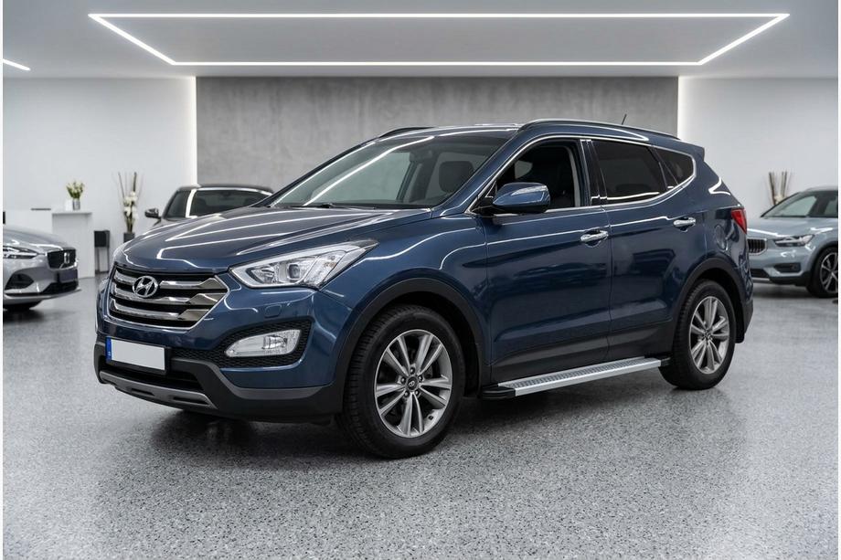Hyundai Santa Fe 3 2012-2018 Progi Boczne Maya V2 (2 szt., Aluminium) Image