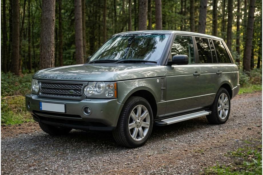 Range Rover III L322 2002-2012 Progi Boczne Maya V2 (2 szt., Aluminium) Image