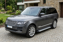 Range Rover IV L405 2013-2021 Progi Boczne Maya V2 (2 szt., Aluminium) zdjęcia 1