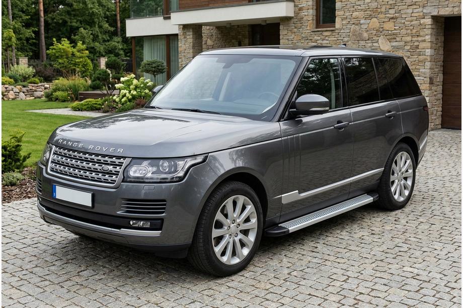 Range Rover IV L405 2013-2021 Progi Boczne Maya V2 (2 szt., Aluminium) Image