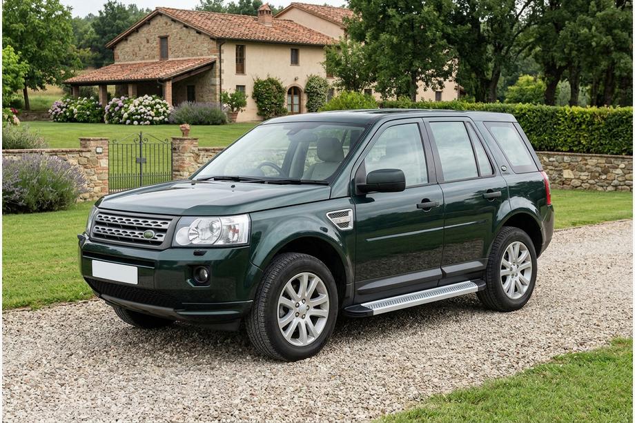 Land Rover Freelander II 2006–2014 Progi Boczne Maya V2 (2 szt., Aluminium) Image