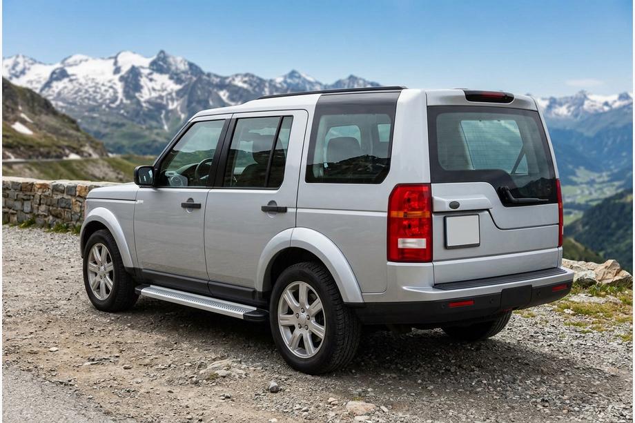 Land Rover Discovery III 2004–2009 Progi Boczne Maya V2 (2 szt., Aluminium) Image