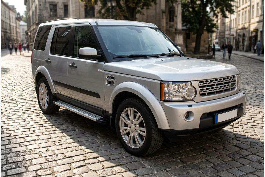 Land Rover Discovery IV 2009-2017 Progi Boczne Maya V2 (2 szt., Aluminium) Image