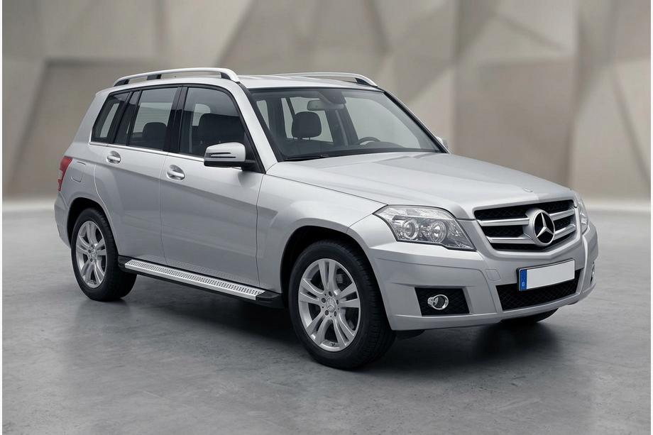 Mercedes GLK class X204 2008-2015 Progi Boczne Maya V2 (2 szt., Aluminium) Image