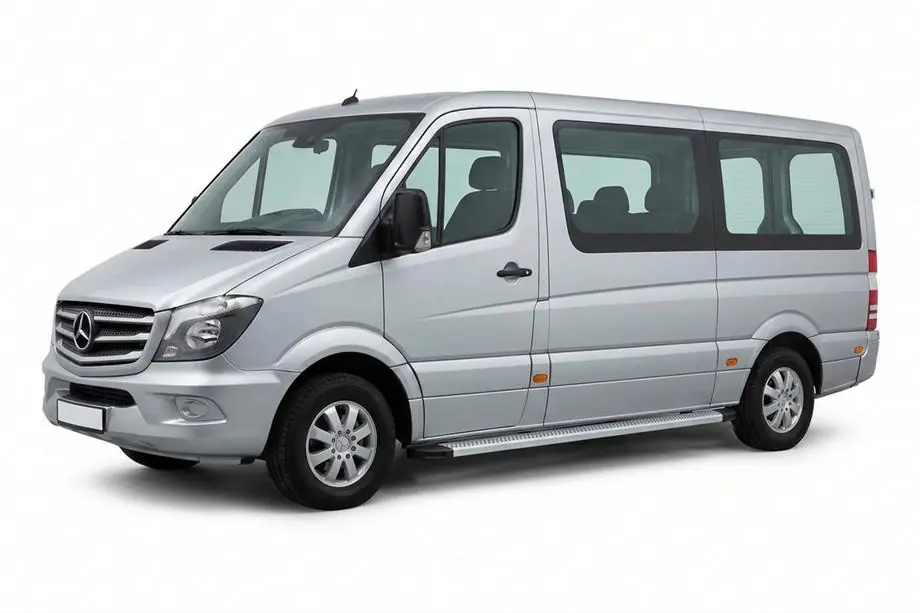 Mercedes Sprinter W906 2006–2018 Progi Boczne Maya V2 (2 szt., Aluminium) Image
