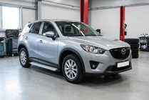 Mazda CX-5 2012-2017 Progi Boczne Maya V2 (2 szt., Aluminium) zdjęcia 1