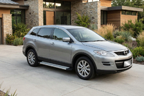 Mazda CX-9 2007-2016 Progi Boczne Maya V2 (2 szt., Aluminium) zdjęcia 1