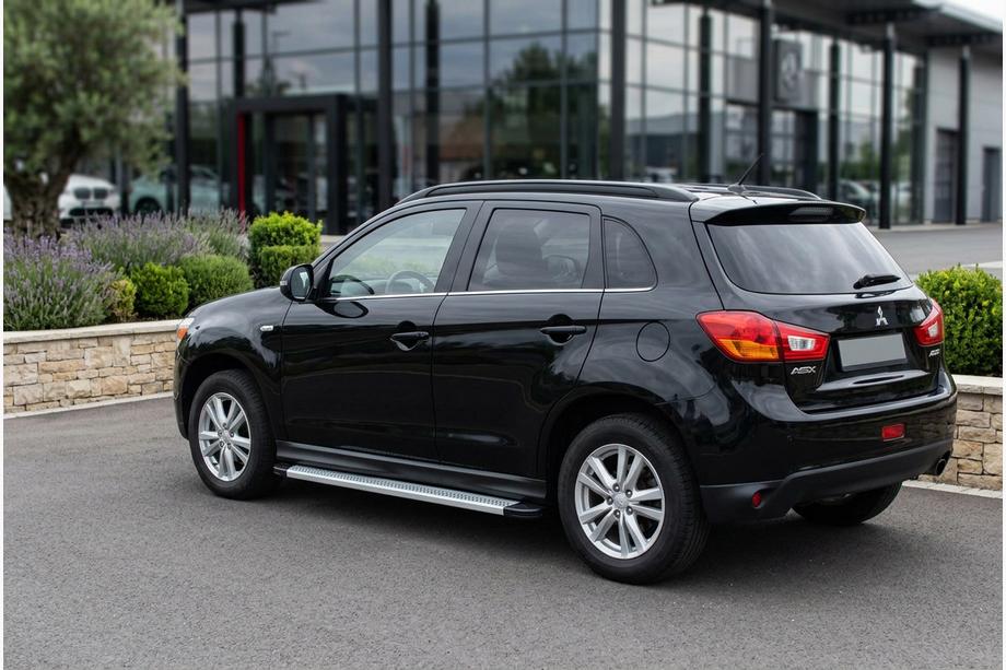 Mitsubishi ASX 2010-2023 Progi Boczne Maya V2 (2 szt., Aluminium) Image