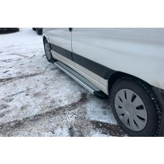 Progi Boczne Maya V2 (2 szt., Aluminium) Peugeot Partner 1996-2008 zdjęcia 1