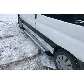 Progi Boczne Maya V2 (2 szt., Aluminium) Peugeot Partner 1996-2008 zdjęcia 2
