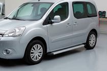 Peugeot Partner Tepee 2008-2018 Progi Boczne Maya V2 (2 szt., Aluminium) zdjęcia 1