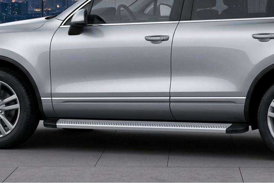 Porsche Cayenne 2003–2010 Progi Boczne Maya V2 (2 szt., Aluminium) Image