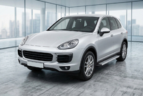 Porsche Cayenne 2010-2017 Progi Boczne Maya V2 (2 szt., Aluminium) zdjęcia 1