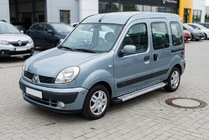 Renault Kangoo 1998-2008 Progi Boczne Maya V2 (2 szt., Aluminium) zdjęcia 1