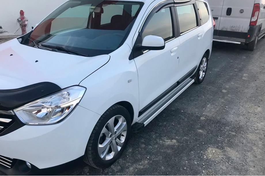 Renault Lodgy 2013-2022 Progi Boczne Maya V2 (2 szt., Aluminium) Image