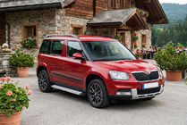 Skoda Yeti 2009-2017 Progi Boczne Maya V2 (2 szt., Aluminium) zdjęcia 1
