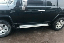 Toyota FJ Cruiser 2006-2022 Progi Boczne Maya V2 (2 szt., Aluminium) zdjęcia 5
