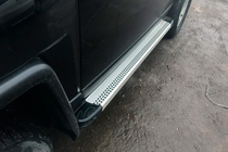 Toyota FJ Cruiser 2006-2022 Progi Boczne Maya V2 (2 szt., Aluminium) zdjęcia 1