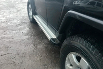 Toyota FJ Cruiser 2006-2022 Progi Boczne Maya V2 (2 szt., Aluminium) zdjęcia 6