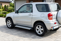 Toyota Rav 4 2001-2005 Progi Boczne Maya V2 (2 szt., Aluminium) zdjęcia 1