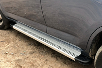 Toyota Rav 4 2006-2013 Progi Boczne Maya V2 (2 szt., Aluminium) zdjęcia 1