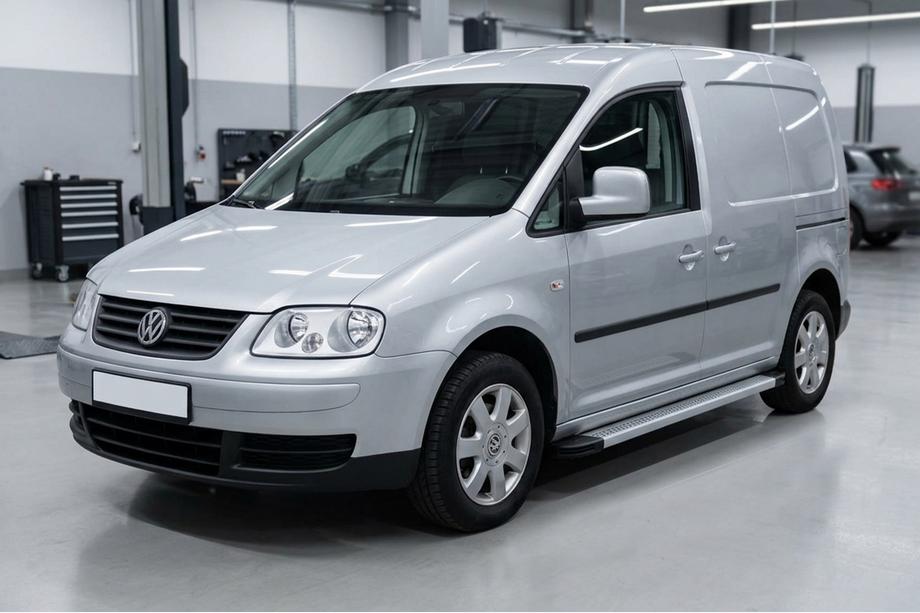 Volkswagen Caddy 2004-2010 Progi Boczne Maya V2 (2 szt., Aluminium) Image