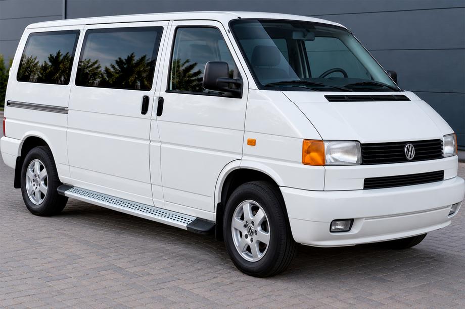 Volkswagen T4 Transporter 1990-2003 Progi Boczne Maya V2 (2 szt., Aluminium) Image